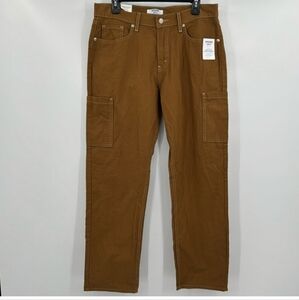 Denizen from Levi's Brown Cargo Pants with Straight Leg